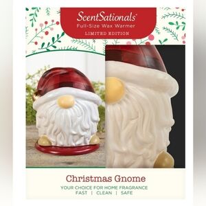 ScentSationals LIMITED EDITION Full Size Plug In Christmas Gnome #New